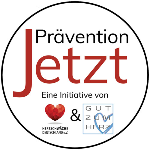 Prävention Jetzt – eine Initiative von Herzschwäche Deutschland e. V. und GUT ZUM HERZ
